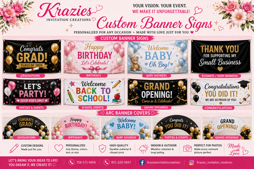 Custom Banners & Covers
