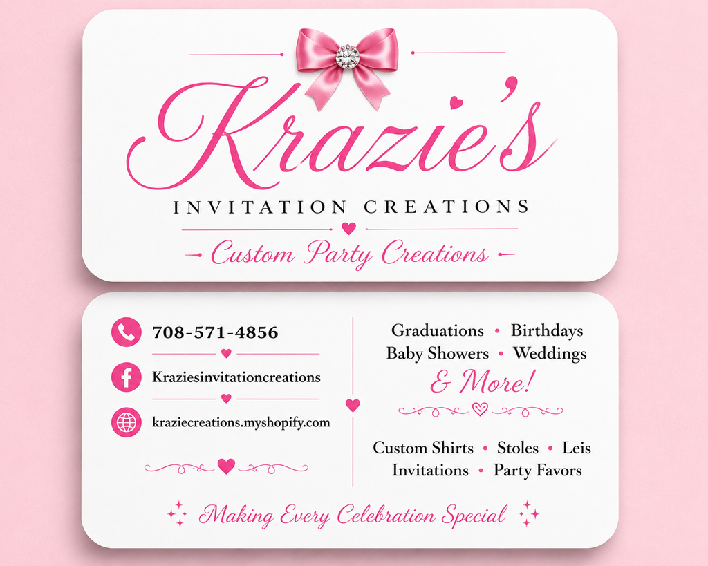 Custom Invitations